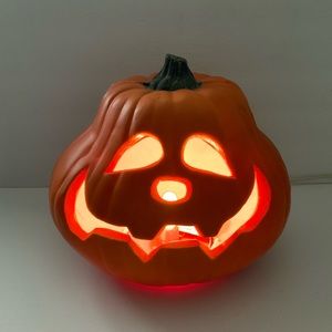 Vintage Gemmy Ind. Halloween Light Up/Plug In Jack-O-Lantern